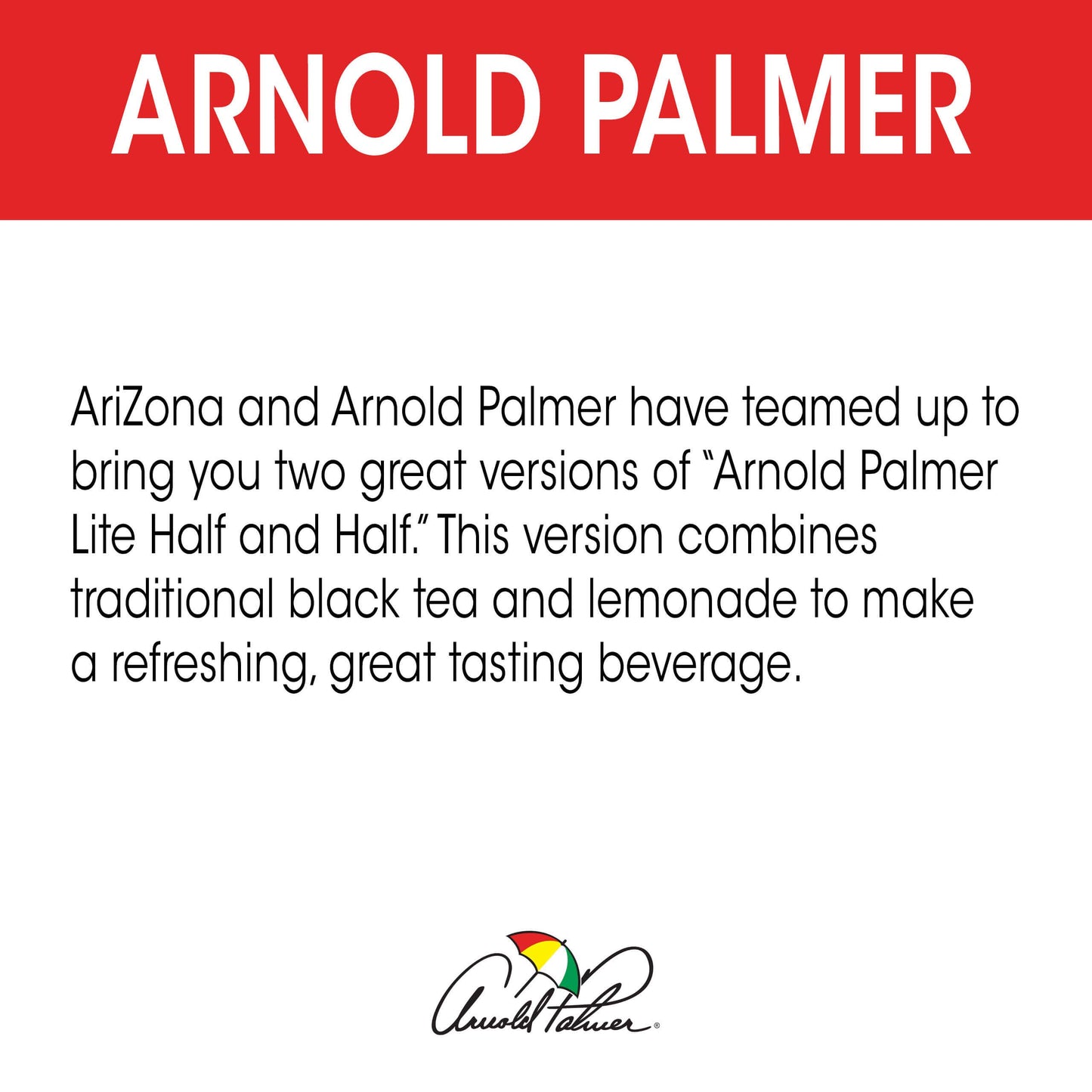 Arizona Arnold Palmer Half And Half - 16 Fl Oz (Pack Of 12)