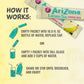 Arizona Lemon Tea - On-The-Go Powdered Drink Mix, 0.07Oz 120 Count - 10Ct Boxes (Pack Of 12)