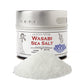 Gustus Vitae Wasabi Sea Salt - Gourmet Infused Seasoning - 3oz Magnetic Tin - Non GMO - Silver
