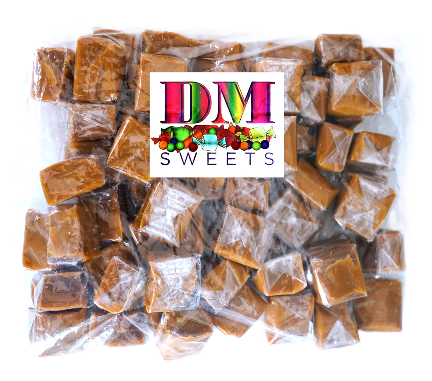 Vanilla Caramel Squares - 1.5 Lbs Of Individually Wrapped Smooth Creamy Chewy Caramel Candy