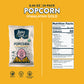 LesserEvil Himalayan Gold Salt Organic Popcorn  enhanced Quality  Minimally Processed  No Vegetable Oil  0.46 Oz  (Pack of 24)