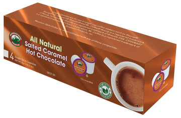 Mountain High All Natural Hot Chocolate - 20 Compatible Single Serve Cups (Salted Caramel, 48)