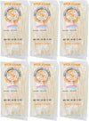Rice Stick Noodles For Stir Fry  3Mm Width  16 Ounce Each  Pack Of 6