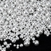 Twisweet Silver Pearl Sprinkles for Cake Decorating, Edible Sugar Pearls for Baking, Mix Size, Cake Topper Cupcake Cookie Ice Cr