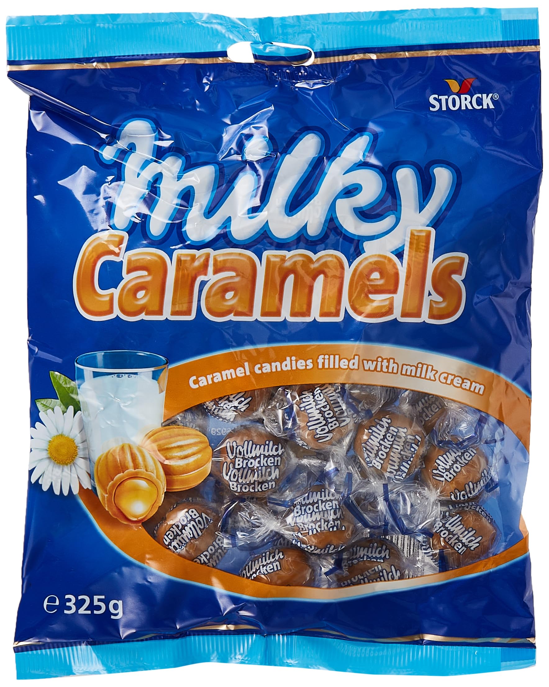 Bunte Welt Whole Milk Chunk Snack, 11.5 oz Bag, Cream Color, Model U_4014400904390