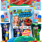Blue Raspberry Pickle Kit + Hot Chili Lime Pickle-Gift Pouch By Ashley Dashley From Tiktok-1 Blue + 1 Hot Lime Pickles W/Skwinkles, Crunch Powder, Fruit Roll Ups By Food Crush
