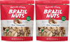 Natures Eats Brazil Nuts, 8 Oz (Pack of 2)