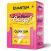 Quantum Energy Square: Energy Bar With Caffeine & 10G Protein. Delicious Healthy Snack On The Go. (Vegan, Gluten-Free, Soy-Free, Dairy-Free) (Dark Chocolate Pink Himalayan Salt)
