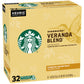 Starbucks Veranda Blend Single Serve compact pieces for Keurig, 96 Count, Pack of 1