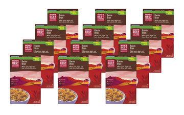Mom'S Best Raisin Bran Cereal, Whole Grain, 22 Ounces (Pack Of 10)