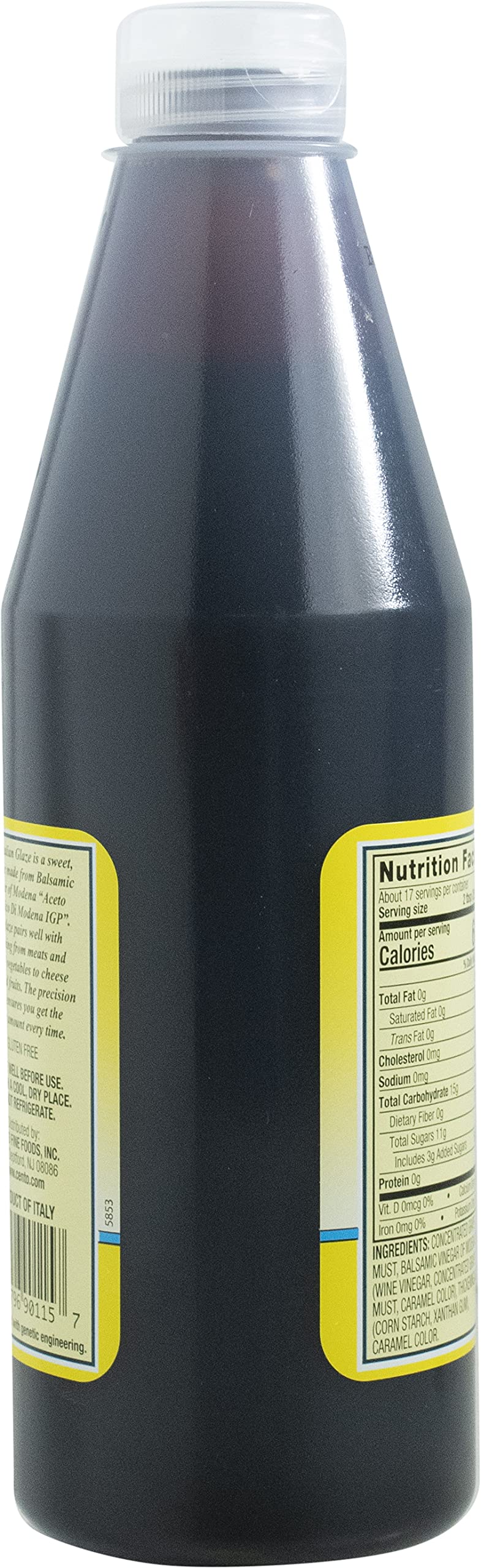 Cento Italian Balsamic Glaze  13.8 Oz  Balsamic Vinegar of Modena  Made in Italy
