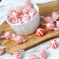 Jumbo Mint Balls Hard Candy, 2 Pound Bulk Candy Bag (Approx. 70 Pcs), Peppermint Balls, Individually Wrapped Peppermint Candy