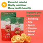 Sunny Crisps Dried Apples No Sugar Added 1.76 Oz - Chewable Dried Apple Slices For Potpourri - Ring Shaped Dehydrated Apple Slic