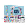 POLAR Seltzer Jr Variety Pack, Mini Cans, 7.5 fl oz, 24 Pack, No Sugar, 6 Flavors