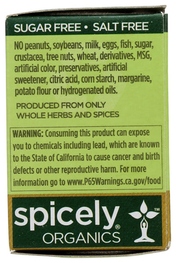 Spicely Organic Ground Cumin, 0.45 Oz