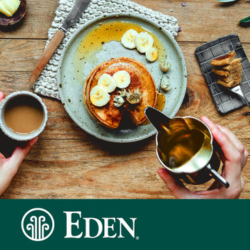 Eden Organic Traditional Barley Malt Syrup, Whole Grain Liquid Sweetener, 74.5% Maltose, Non-Diastatic, Perfect for Bagels, Non-