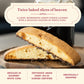 Nonnis Biscotti Cioccolati 6.88 Oz. Box Of 8 Individually Wrapped Biscotti (2 Pack)