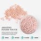 OCREME Edible Sugar Pearls Cake Decorating Supplies, 2mm, 8 Oz, Pink, Cookie & Cupcake Toppings, Certified Baking Beads
