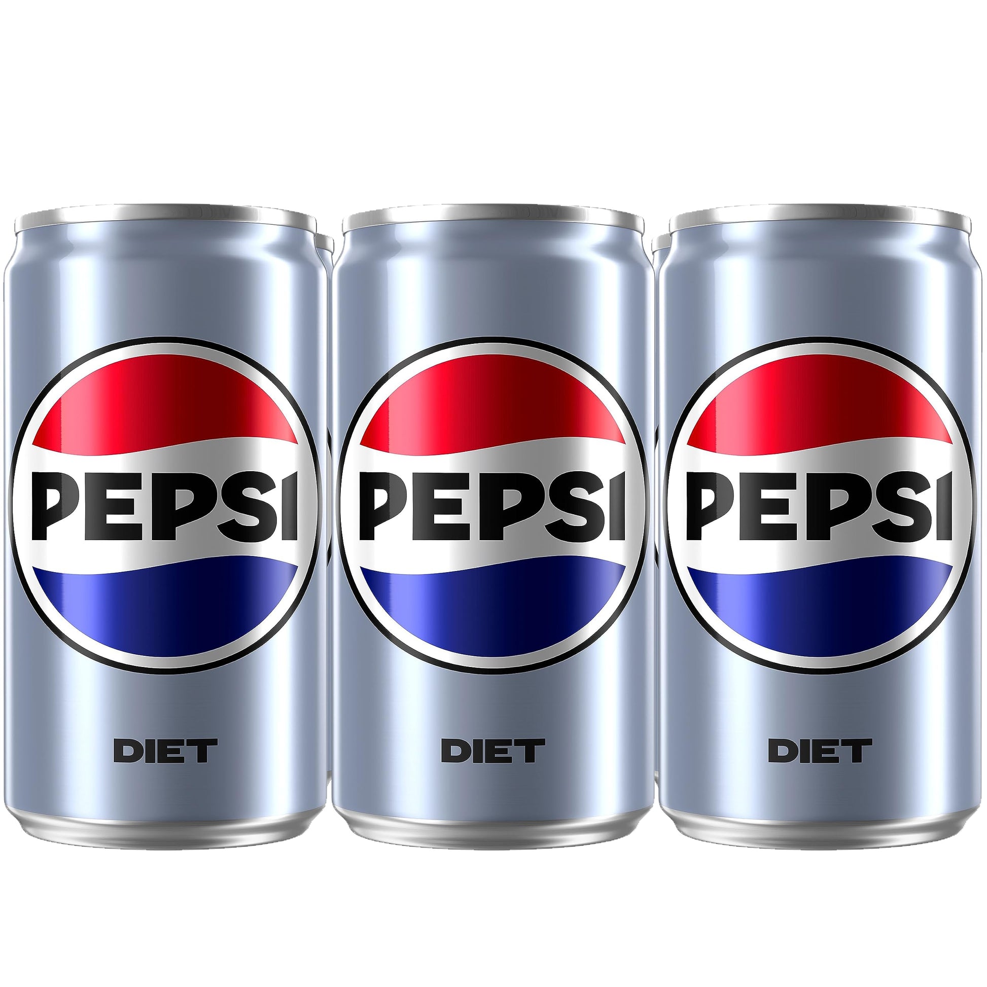 Diet Pepsi Cola Soda Pop, Zero Sugar, 7.5oz mini Cans, 6 pack