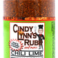 CINDY LYNNS RUBS Chili Lime Seasoning, Gluten Free, 5.5 oz, Meat Rub for Poultry, Pork & Seafood, Tex-Mex Flavor