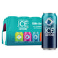 Sparkling Ice Flavored Sparkling Water +Caffeine Variety Pack, Zero Sugar, 16 Fl Oz, 12 Count, Citrus Twist, Black Raspberry, Blue Raspberry, Strawberry Citrus