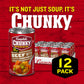 Campbell’S Chunky Soup, Beef Soup With Country Vegetables, 18.8 Oz Can (12 Count )