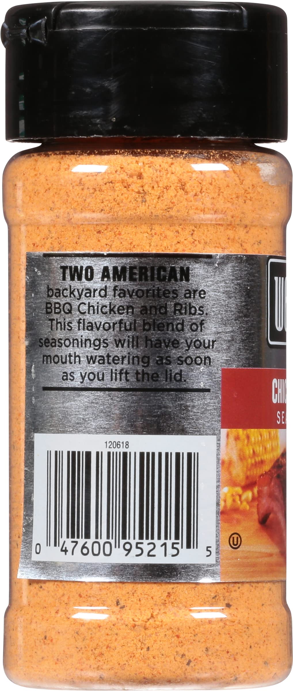 Weber Chicken 'N Rib Seasoning, 2.75 oz Shaker - Perfect for Grilling, BBQ, and Flavoring Meats