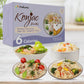 Hethstia Konjac Noodles Variety Pack - 12 Pack Shirataki Noodles With Spaghetti, Fettuccine, Angel Hair, And Rice Shapes, Low Ca