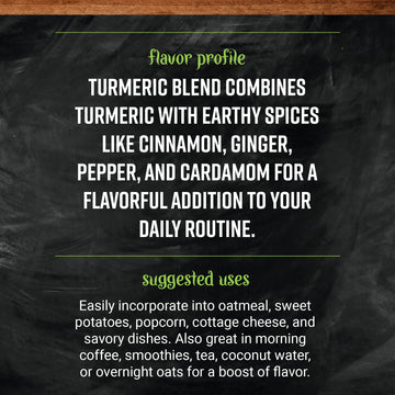Frontier Turmeric Blend, Daily, Organic, 1.8 Ounce
