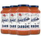 Carbone Spicy Vodka Pasta Sauce | Vegetarian, Gluten Free, Low Carb | 24 Fl Oz (Pack of 4)