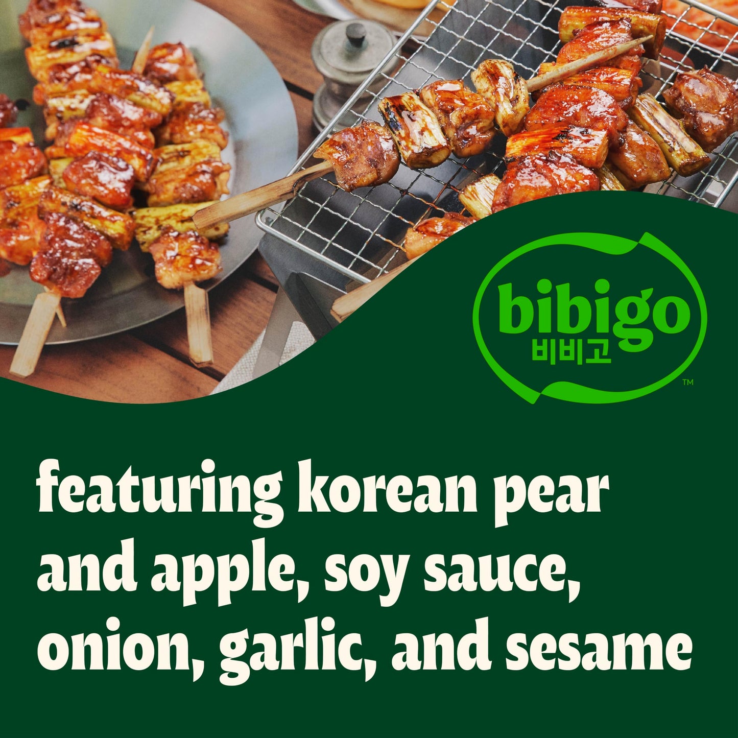 bibigo Korean Bbq Sauce, Original, 1.05 Pound (Pack of 6), (00056033)