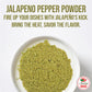 Jalapeno Powder Seasoning 4Oz - Natural And Premium. Great For Chili, Salsa, Spice Blends, Stews, Tacos, Corn Bread. Medium To H