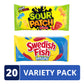 SOUR PATCH KIDS and SWEDISH FISH Mini The Summer I Turned Pretty Soft & Chewy Candy Variety Pack, Bulk Candy, 20 Snack Packs