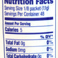 Crystal Light Raspberry Tea, Made With Black Tea, (12-Quart) 1.6-Ounce Canisters (Pack Of 6)