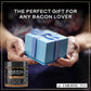 Caravel Gourmet Smoked Bacon Salt Seasoning - Alderwood Smoked Sea Salt - 4 oz. Stackable Jar
