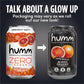 Humm Probiotic Kombucha Zero Sugar Blood Orange, No Refrigeration Needed, Keto Friendly, Organic, Vegan, Gluten Free, 12oz Cans