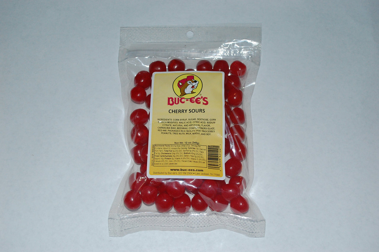 Buc-ees Sour Candy Bundle - Cherry Sours & Watermelon Sours