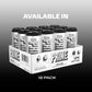 PRIME Energy Drink, Zero Sugar, 200mg Caffeine, 355mg Electrolytes, Vegan, Gluten Free, 16 Oz, Pack of 12