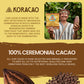 KORACAO Sustainably Harvested Cacao | Ideal Superfood for Everyday Bliss | Ceremonial Grade Cacao | Enhance Your Spiritual Journey with Ancient Superfood Delight - 1/2 Pound