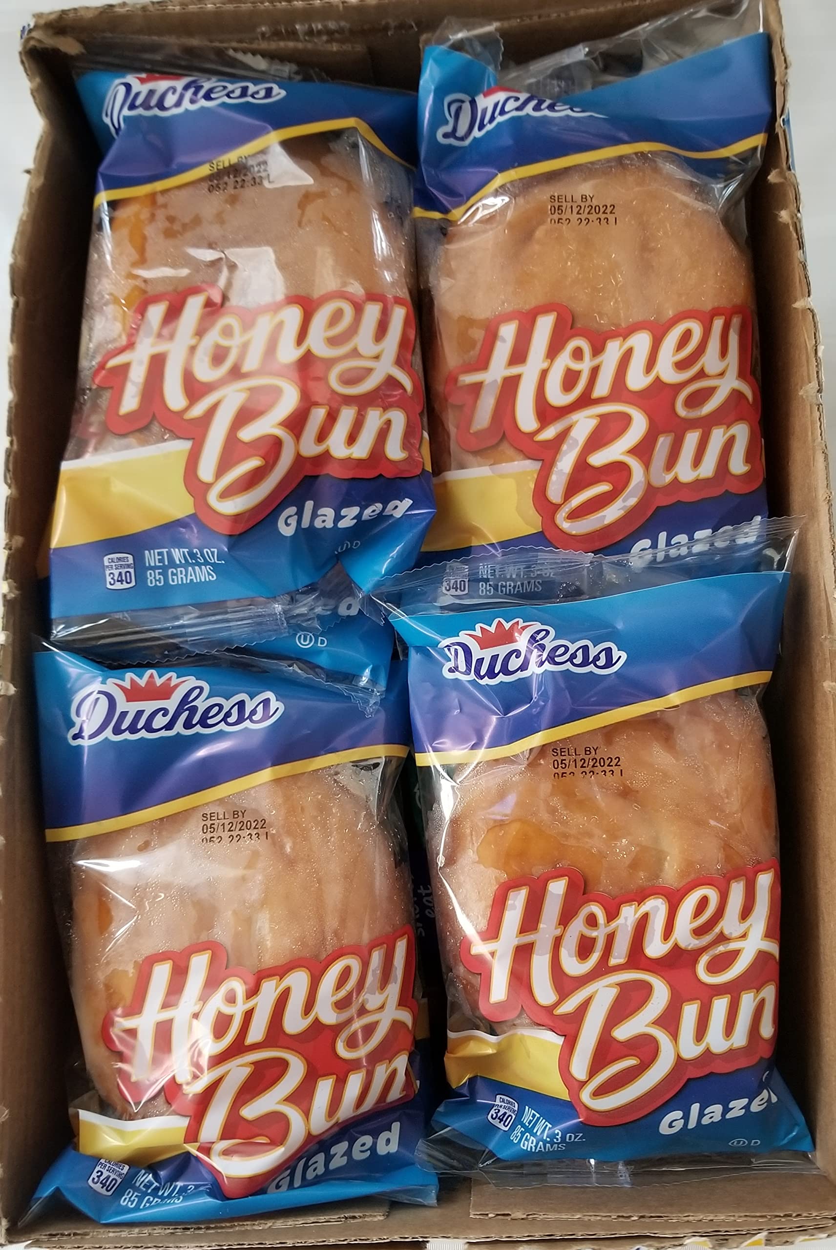 Duchess Honey Buns - 12/ 3 oz.