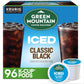 Green Mountain Coffee Roasters Brew Over Ice Classic Black, Single Serve Keurig K-Cup Pods, Medium Roast Iced Coffee, 24 Count (Pack Of 4)