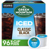 Green Mountain Coffee Roasters Brew Over Ice Classic Black, Single Serve Keurig K-Cup Pods, Medium Roast Iced Coffee, 24 Count (Pack Of 4)