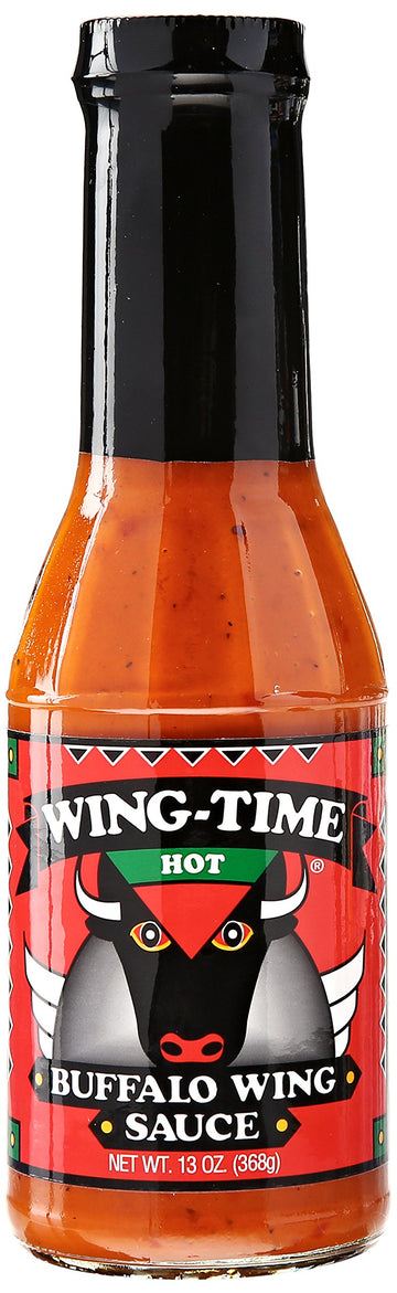 Wing Time, Sauce Buffalo Wing Hot, 13 Ounce