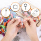 Keychain Tassels Jewelry Key Charms - 300Pcs Keychain Tassels Bulk Including 100Pcs Key Chain Tassles, 100Pcs Jump Rings, 100Pcs
