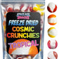 Space Age Snacks Premium Freeze Dried Candy, Cosmic Crunchies, 4 Ounce Pack, Sweet Crunchy Treats for All Ages