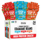 The Only Bean Crunchy Roasted Edamame - Healthy Snacks For Adults And Kids (Variety Pack) Low Calorie & Carb Keto Snack Food, Ve