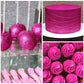 Limino Edible Glitter - 30g Luster Dust for Baking, Cake Decorating, Drinks - Magenta