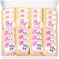 Baby Shower Cookies Baby Girl 24 PACK Favors Dessert Table Decorated Individually Wrapped Sugar Cookies Party Gift