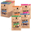 Trail Mix Snack Packs Variety - 4 Bags - Dried Fruit Mix & Nuts Mix with Chocolate Chips, Peanuts, Cranberries, Raisins, Walnuts
