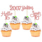 Gyufise 24 Pack Rose Gold Glitter 16Th Birthday Cupcake Toppers Hello Sweet 16 Sixteen Since 2009 Cupcake Picks For 16Th Birthday Party Cake Decorations Supplies